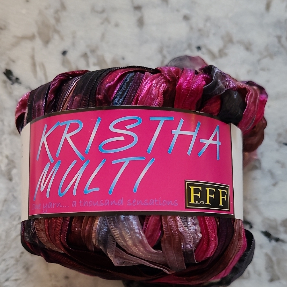Pink and Purple Yarn